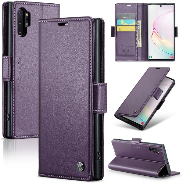 Puzdro na Samsung Galaxy Note 10 Plus CASEME smooth fialové