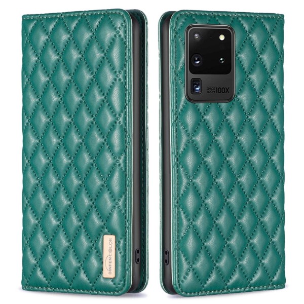 Puzdro na Samsung Galaxy S20 Ultra Binfen zelené
