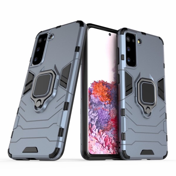 Kryt na Samsung Galaxy S21 odolný Finger modrý