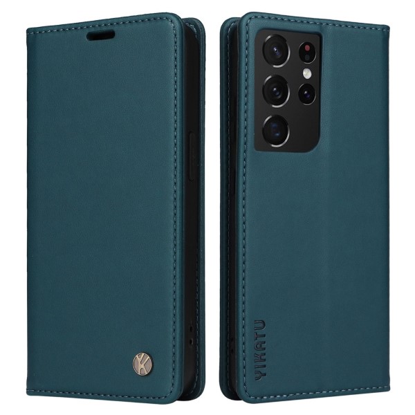 Puzdro na Samsung Galaxy S21 Ultra Yikatu modré