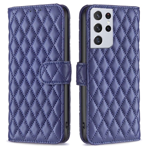 Puzdro na Samsung Galaxy S21 Ultra Binfen modré