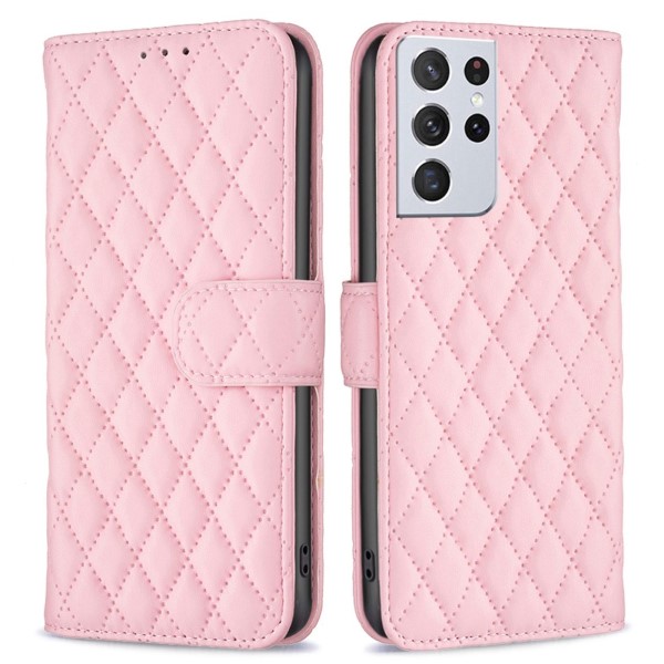 Puzdro na Samsung Galaxy S21 Ultra Binfen ružové