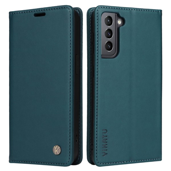 Puzdro na Samsung Galaxy S21 FE Yikatu modré