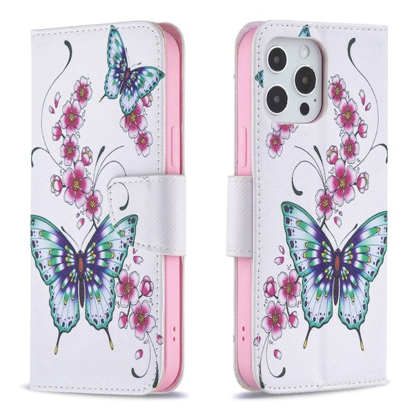 Púzdro pre iPhone 13 Pro Max Motýľ bielej