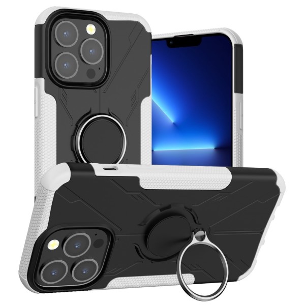 Kryt na iPhone 13 Pro Max odolný Tire biely