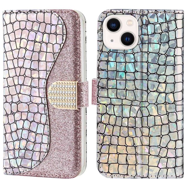 Puzdro na iPhone 14 Plus Glitter ružové