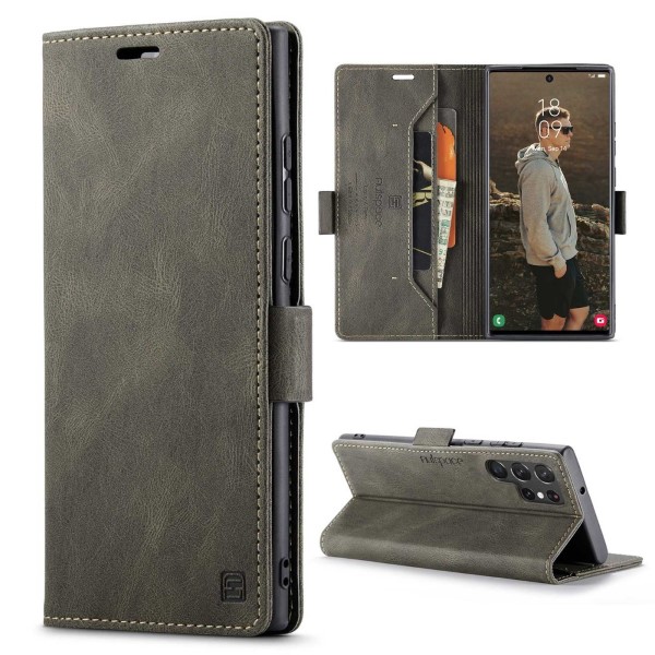 Puzdro na Samsung Galaxy S22 Ultra AUTSPACE šedé