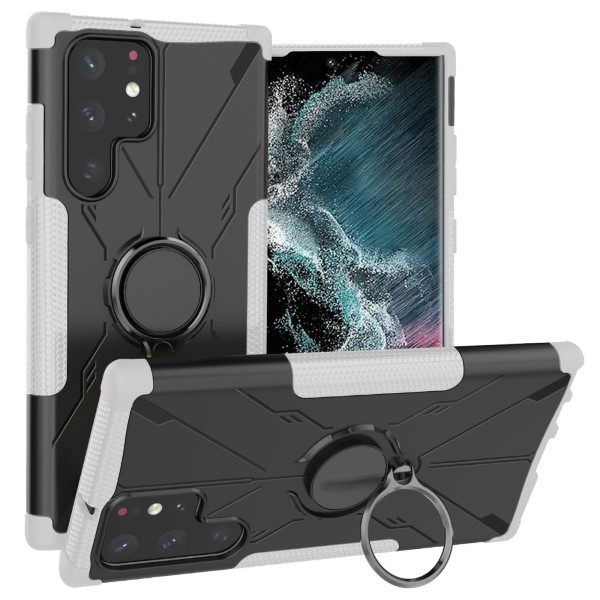 Kryt na Samsung Galaxy S22 Ultra odolný Tire biely