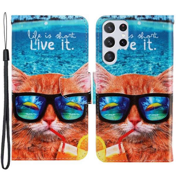 Puzdro na Samsung Galaxy S22 Ultra Mačka