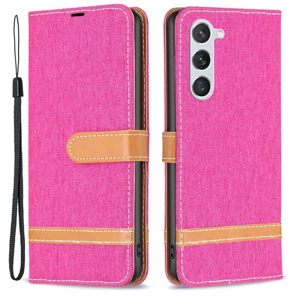 Puzdro na Samsung Galaxy S23 Jeans ružové