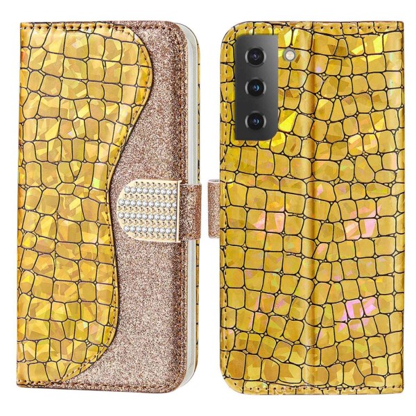 Puzdro na Samsung Galaxy S23 Glitter zlaté