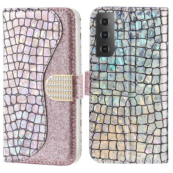 Puzdro na Samsung Galaxy S23 Glitter ružové