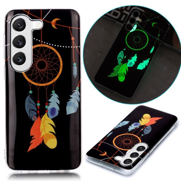 Kryt na Samsung Galaxy S23 plus svietiaci Lapač snov čierny