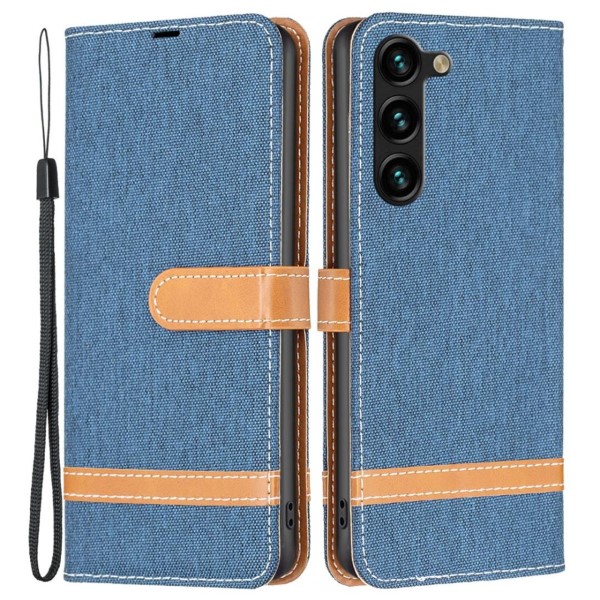 Puzdro na Samsung Galaxy S23 Plus Jeans modré