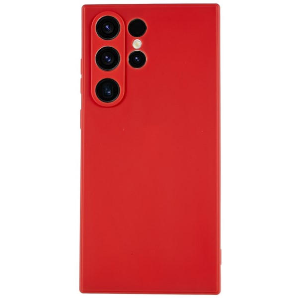 Kryt na Samsung Galaxy S23 Ultra gumový červený