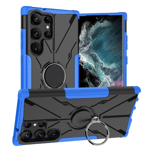 Kryt na Samsung Galaxy S23 Ultra odolný Tire modrý