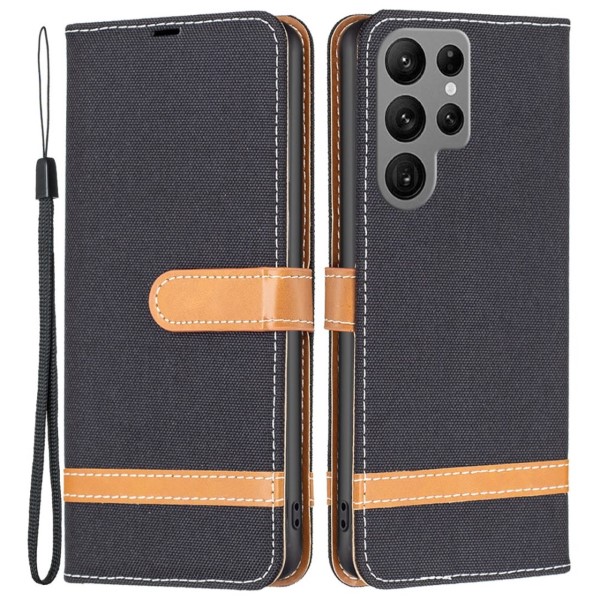 Puzdro na Samsung Galaxy S23 Ultra Jeans čierne