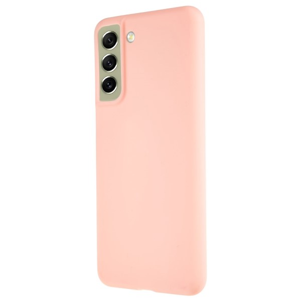 Kryt na Samsung Galaxy S21 FE gumový svetlo ružový