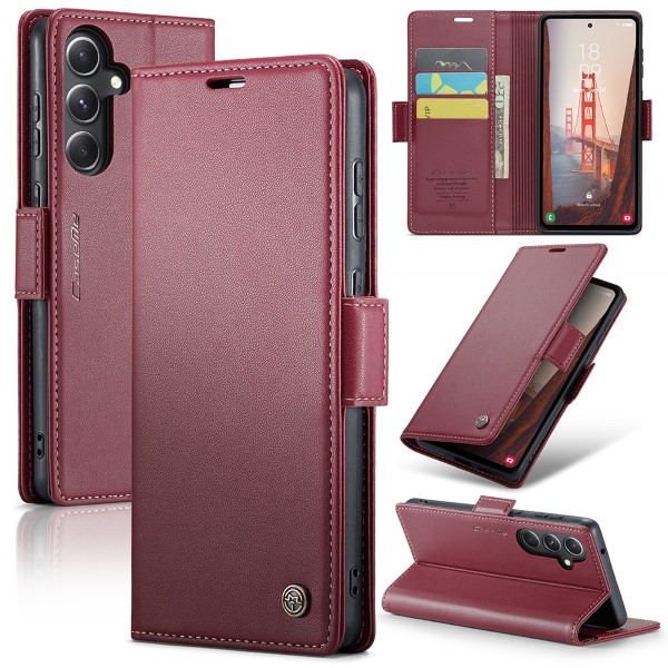 Puzdro na Samsung Galaxy S23 FE CASE smooth červené