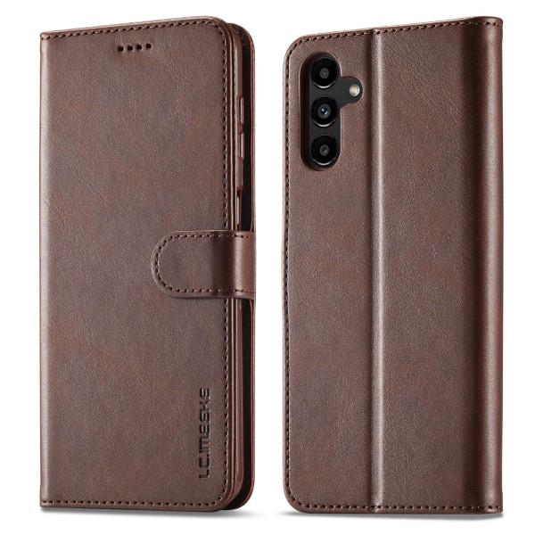 Puzdro na Samsung Galaxy S23 FE LC.IMEEKE hnedé