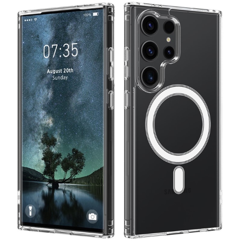 Kryt na Samsung Galaxy S24 Ultra gumový Magnetic (podpora MagSafe)