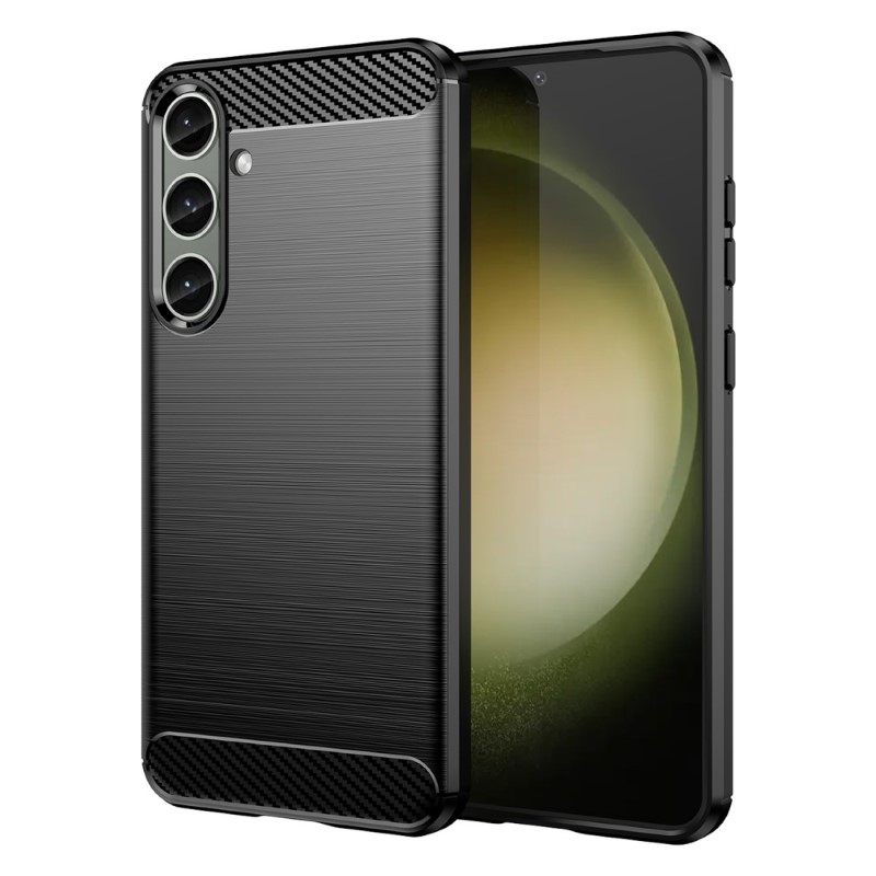 Kryt na Samsung Galaxy S24 Plus Gumový Carbon čierny