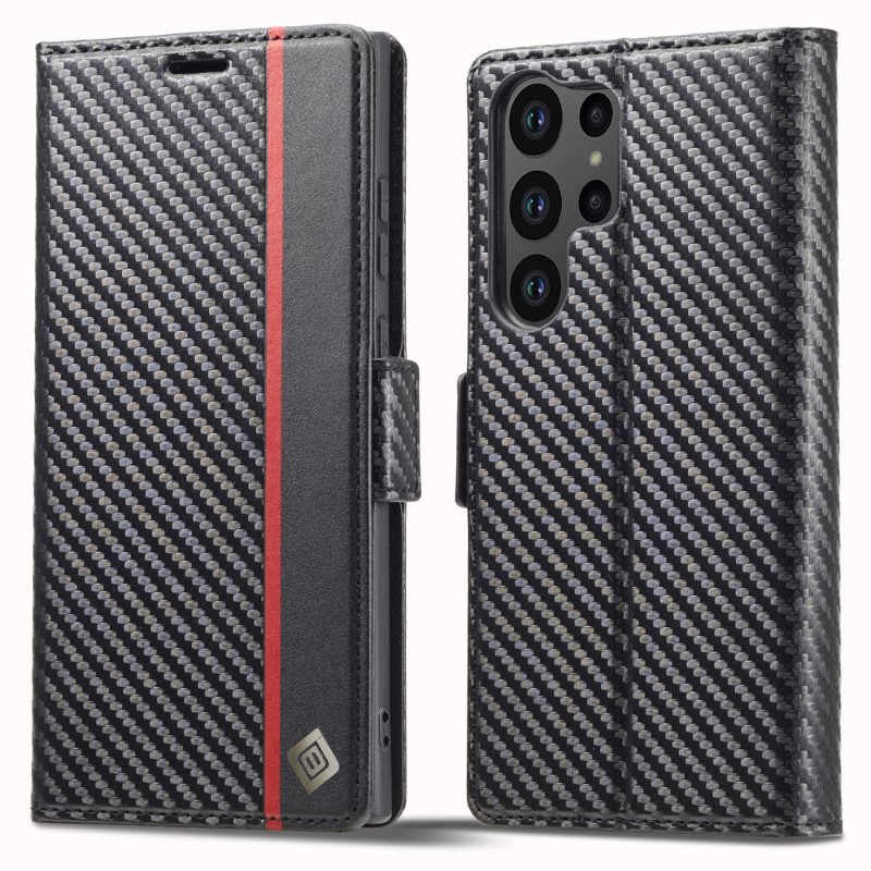 Puzdro na Samsung Galaxy S24 Ultra Carbon vertical