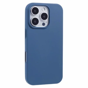 Kryt na iPhone 16 Pro gumový Premium modrý