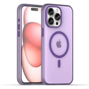 Kryt na iPhone 16 Pro Max Candy s podporou MAGSAFE fialový