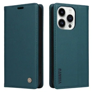 Puzdro na iPhone 15 Pro YIKATU zelené