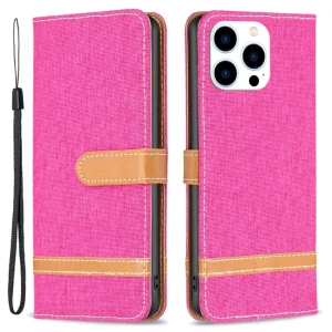 Púzdro pre iPhone 15 Pro Jeans ružové