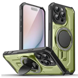 Kryt na iPhone 16 Pro odolný s podporou MagSafe zelený