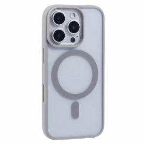 Kryt na iPhone 16 Pro matný s podporou MagSafe biely