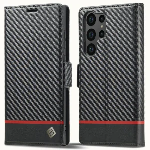 Puzdro na Samsung Galaxy S25 Ultra Carbon horizontálne