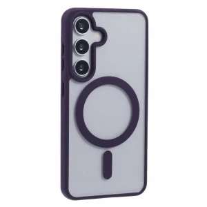 Kryt na Samsung Galaxy S23 FE matný s podporou MagSafe fialový