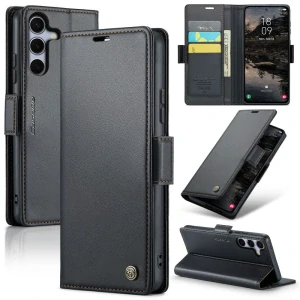 Puzdro na Samsung Galaxy S25+ CASEME smooth čierne
