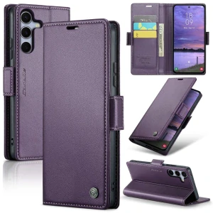 Puzdro na Samsung Galaxy S25+ CASEME smooth fialové
