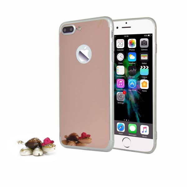 Kryt na iPhone 7 Plus / 8 Plus zrkadlový ružový