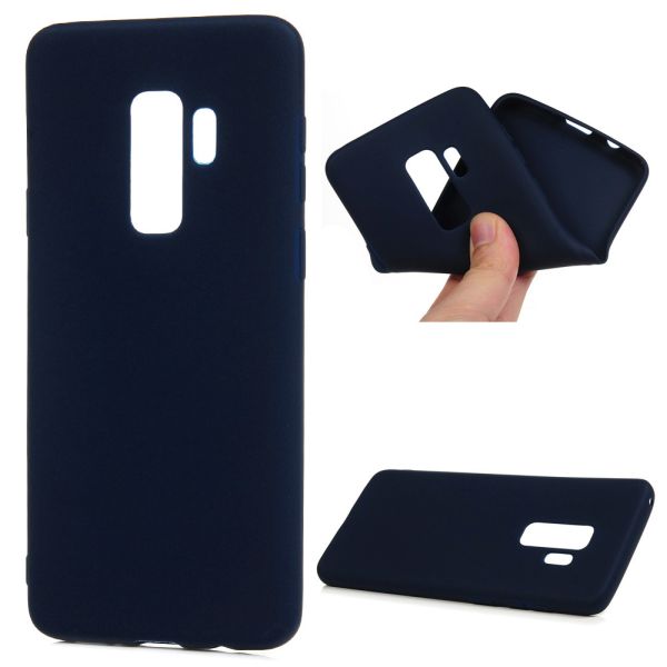 Kryt na Samsung Galaxy S9 Silikónový tmavo modrý