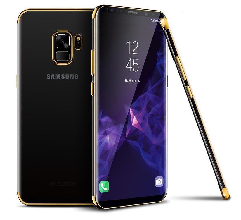 Kryt na Samsung Galaxy S9 Electroplated zlatý