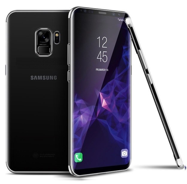 Kryt na Samsung Galaxy S9 Electroplated strieborný