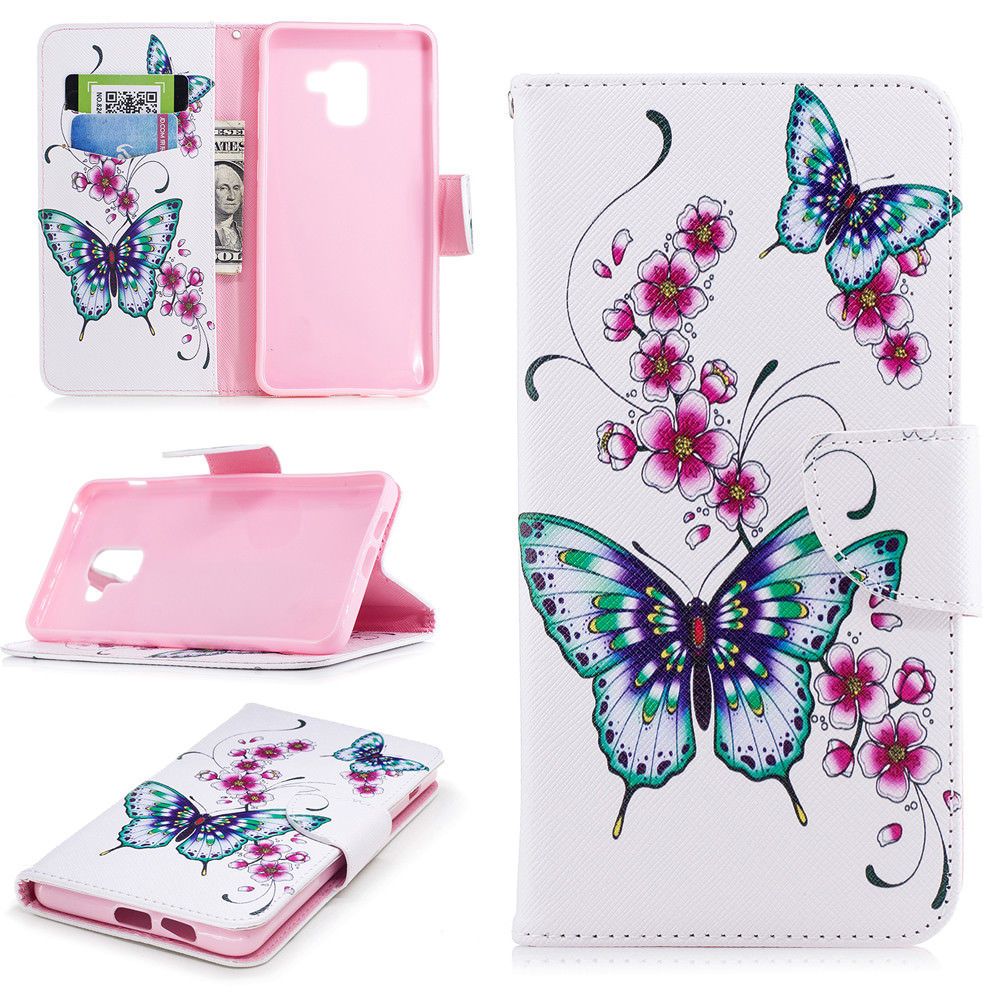 Púzdro pre Samsung Galaxy S9 Motýľ bielej