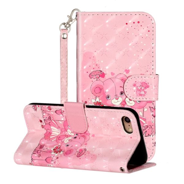 Púzdro pre iPhone 7 / 8 / SE ( 2020 / 2022 ) Medvedík ružové