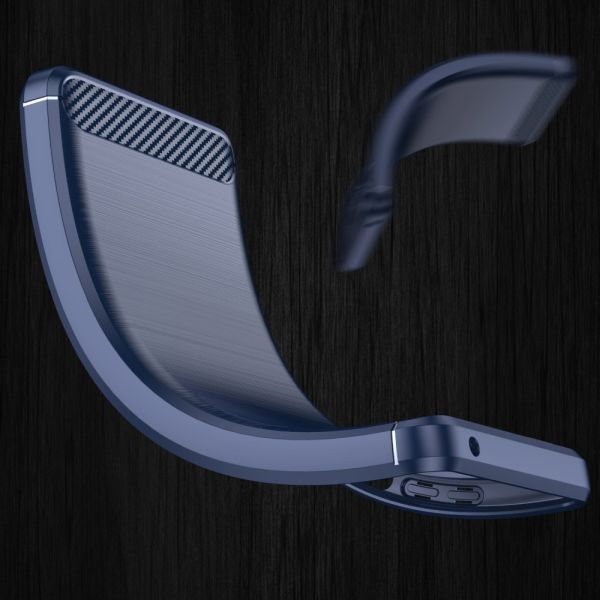 Kryt na Samsung Galaxy Note 10 Carbon tmavomodrý