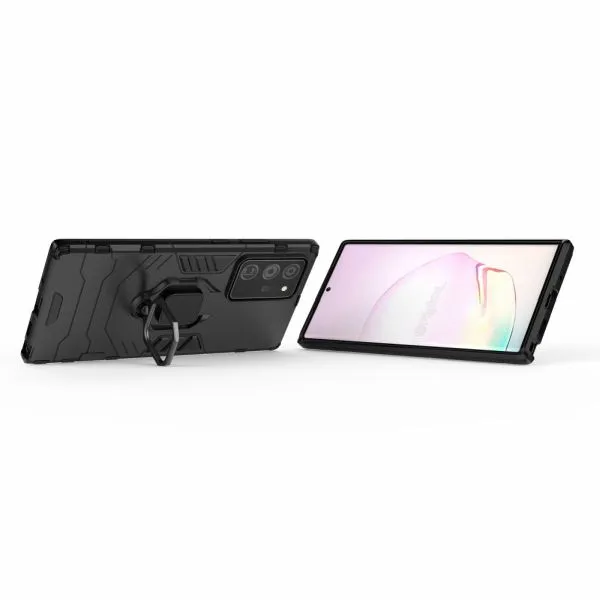 Kryt na Samsung Galaxy Note 20 Ultra Finger clip čierny