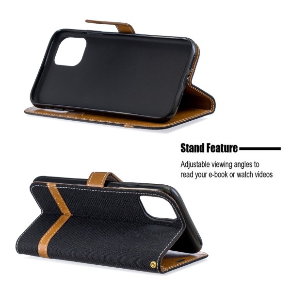 Púzdro pre iPhone 11 Jeans čierny