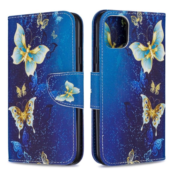 Púzdro pre iPhone 11 Motýľ zlaté