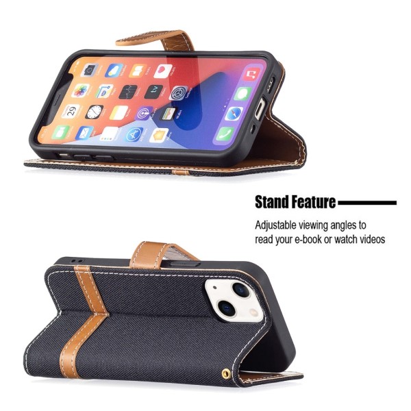 Púzdro pre iPhone 13 Jeans čierne