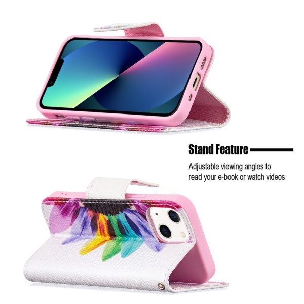 Púzdro pre iPhone 13 Abstrakt biele