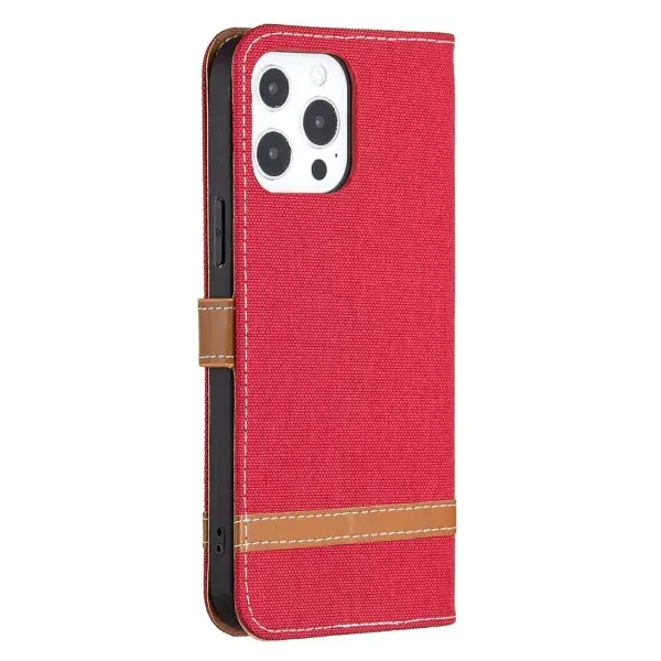 Púzdro pre iPhone 13 Pro Jeans červené